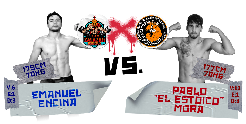 Emanuel Encina versus Pablo "El Estóico" Mora