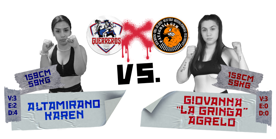 Altamirano Karen versus Giovanna "La Gringa" Agrelo