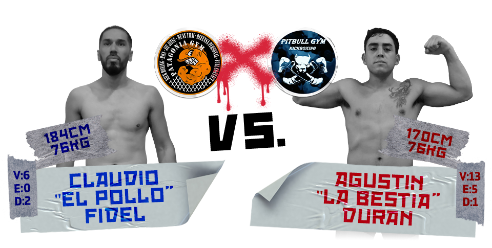 Claudio "El Pollo" Fidel versus Agustin "La Bestia" Duran