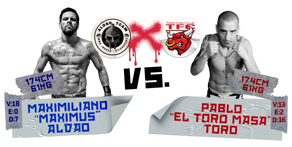 Maximiliano "Maximus" Aldao versus Pablo "El toro Masa" Toro