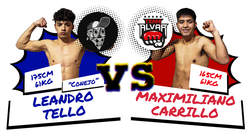 Leandro "Conejo" Tello versus Maximiliano Carrillo