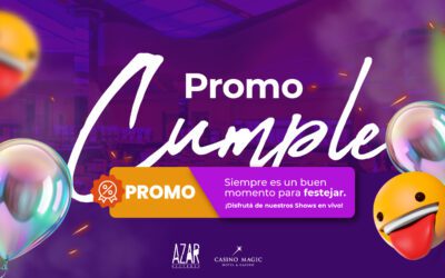 Festejá tu cumpleaños en Azar Resto Bar