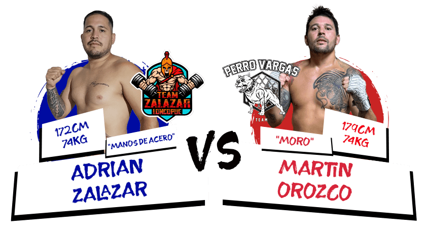 14 Zalazar Vs Orozco Adrian Zalazar versus Martin Orozco