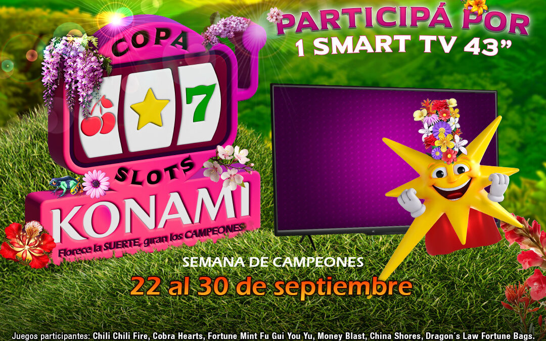 Casino Magic Online y Konami presentan la “Copa Konami Slots”: ¡Florece la suerte, giran los campeones!