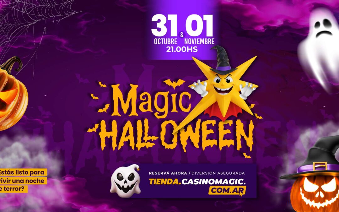 🎃 Llega «Magic Halloween» a Casino Magic