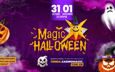 🎃 Llega «Magic Halloween» a Casino Magic