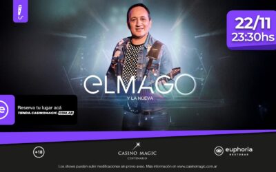 El Mago y La Nueva Luna llega a Casino Magic Centenario