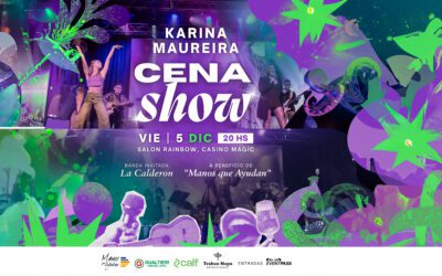 Karina Maureira presenta una Cena Show Solidaria en Casino Magic
